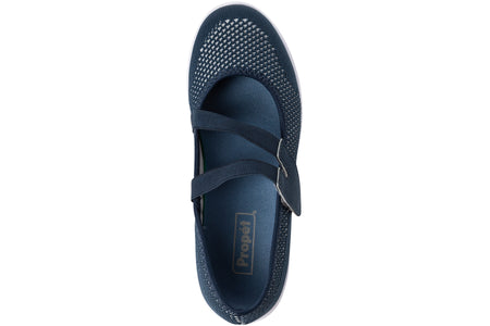 Travelwalker EVO Mary Jane in Cape Cod Blue - top view