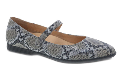 Lilly in Grey Snake - side view