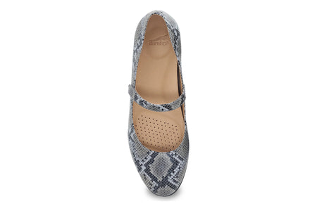 Lilly in Grey Snake - top view