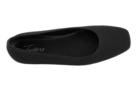 Honor in Black Nubuck - top view