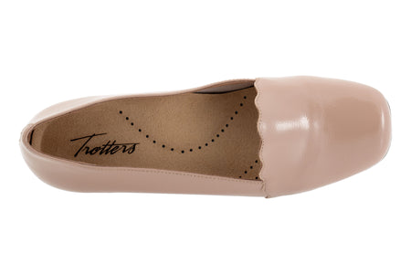Sage in Taupe Patent - top view