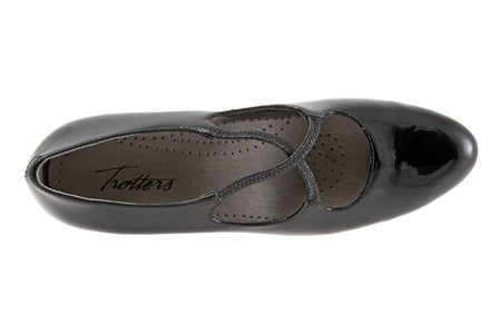 Jamie in Black Patent - top view