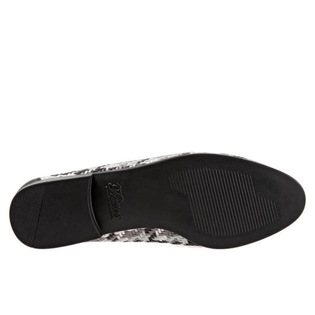 Liz Basket Woven in Black Multi - top view