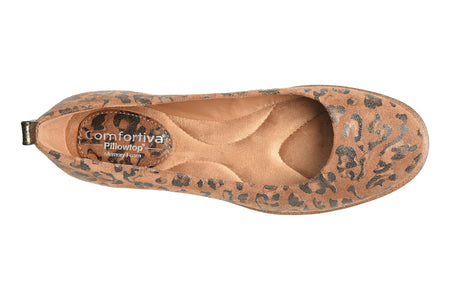Ronah in Cognac Jaguar - top view