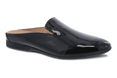 Lexie in Black Patent - side view