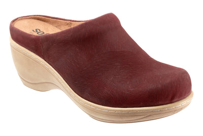 Madison in Rust Embossed - side view