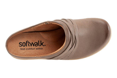 Mackay in Taupe Nubuck - top view