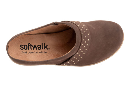 Marana in Dark Brown Nub - top view