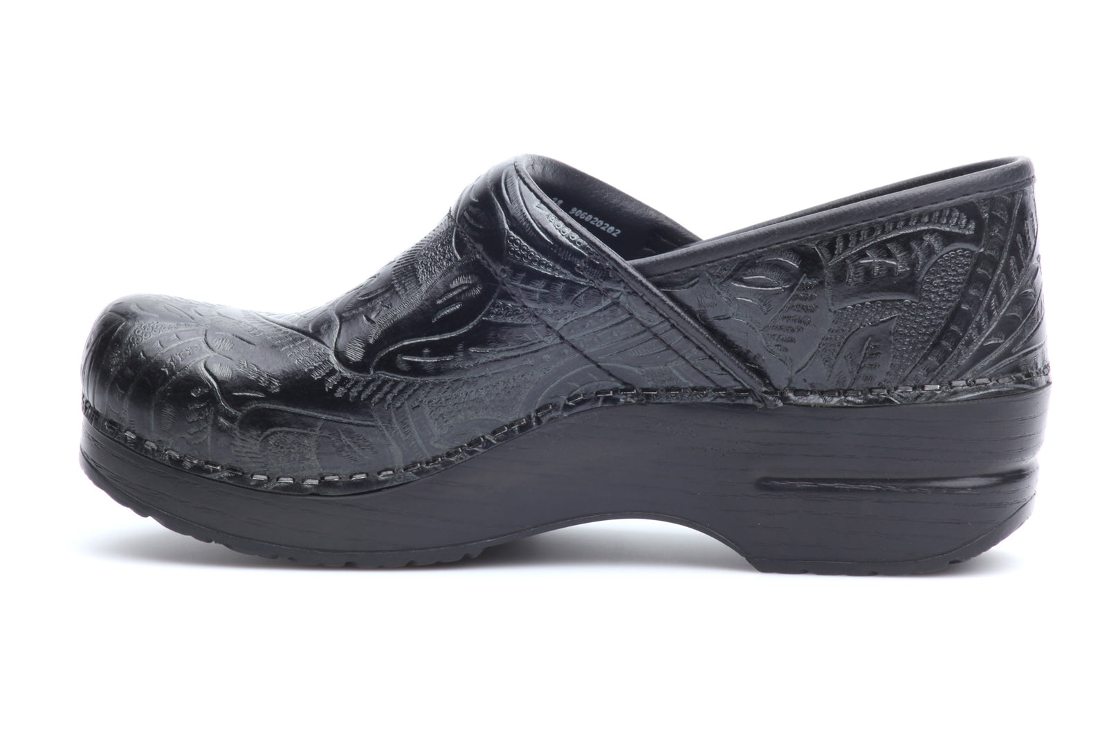 Dansko Professional Black Tooled Women's Clog – The Walking Company