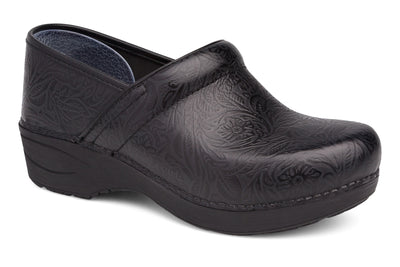 Xp 2.0 in Black Floral Tooled - side view