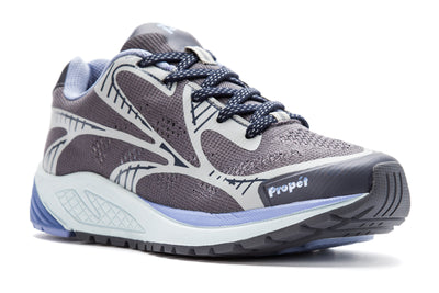 One LT in Lavender-Grey - side view