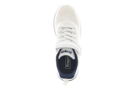 Ta Axial Fx in White Navy - top view