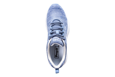 Stability Fly in Denim White - top view