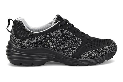 Tabor in Black Woven - side view