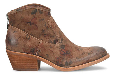 Aisley in Brown Floral - side view