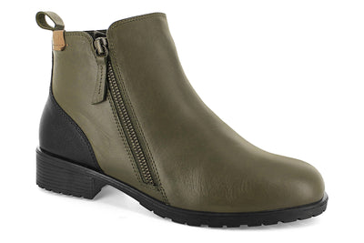 Sandringham in Olive - side view