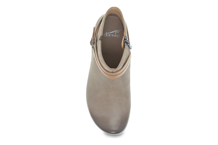 Brook in Taupe Burnished Nubuck - top view