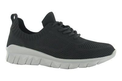 Galaxy in Black Knit - side view