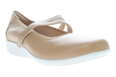 Yara Mary Jane in Tan - side view