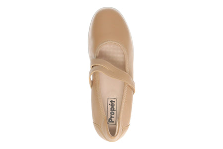 Yara Mary Jane in Tan - top view