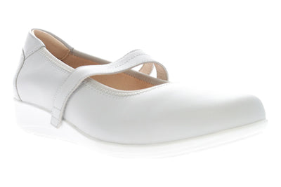 Yara Mary Jane in Light Grey - side view
