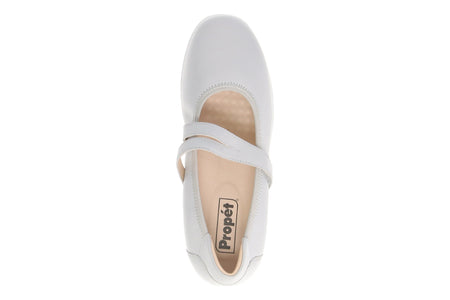 Yara Mary Jane in Light Grey - top view
