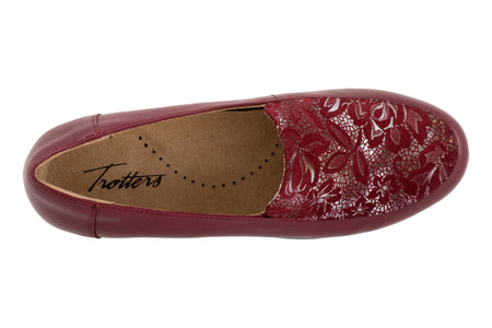 Deanna in Sangria Flor - top view