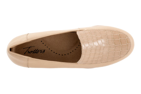 Deanna in Nude Croco - top view