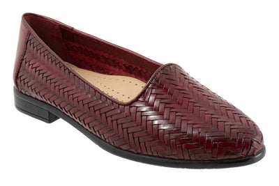 Liz III in Burgundy - side view