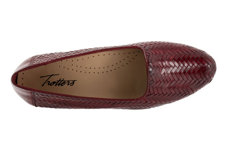 Liz III in Burgundy - top view