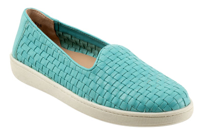 Adelina in Aqua Blue - side view
