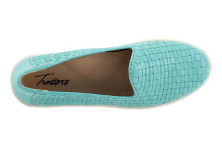Adelina in Aqua Blue - top view
