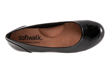 Sonoma in Black Patent - top view