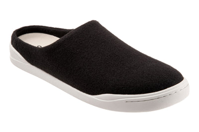 Auburn in Black Felt - side view
