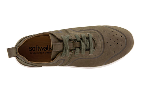 Stella in Olive Green Nubuck - top view