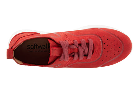 Stella in Red Nubuck - top view