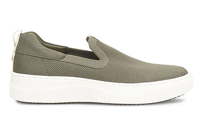Frayda in Pale Olive - side view