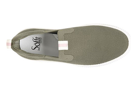 Frayda in Pale Olive - top view