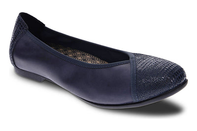 Nairobi in Navy Lizard Sapphire - side view