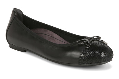 Minna in Black Nappa Leather - side view