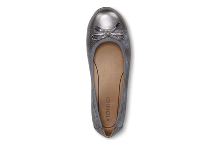 Minna in Pewter Metal Snake - top view