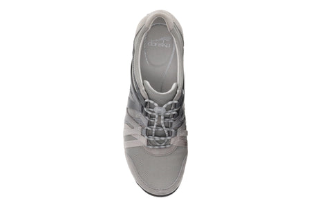 Henriette in Grey Suede - top view