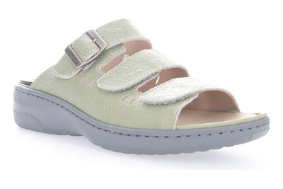 Breezy Walker Slide in Green - side view