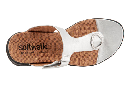 Talara in Silver Metallic - top view