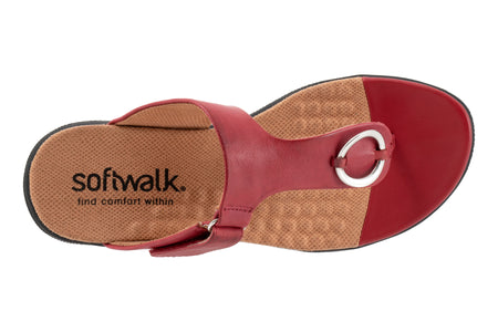 Talara in Dark Red - top view