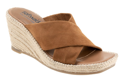 Hastings in Tan Suede - side view