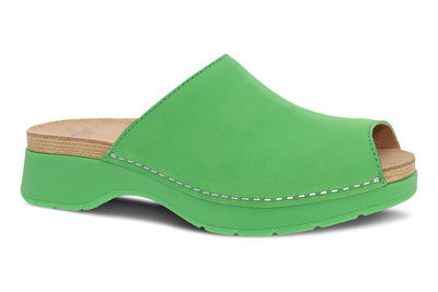 Ravyn in Lime Nubuck - side view