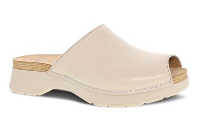Ravyn in Ivory Nappa - side view