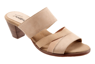 Maxine in Sand Nubuck - side view