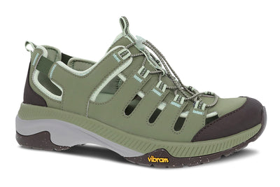 Mia in Sage - side view